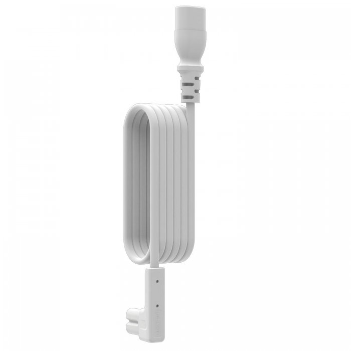 Flexson FLXP1X1M Right-Angle Extension Cable for Sonos PLAY:1 (3.2') WHITE - Click Image to Close