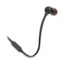 JBL Tune 110 Wired In-Ear Headphones with Mic BLACK