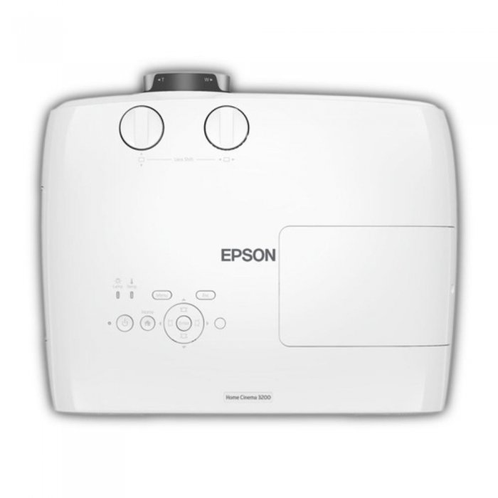 Epson Home Cinema 3200 4K UHD Home Theatre Projector V11H961020-F WHITE - Click Image to Close