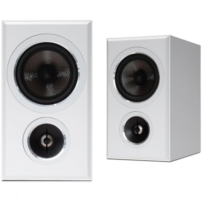 PSB Imagine B50 2-Way Bookshelf Speaker (Pair) WHITE - Click Image to Close