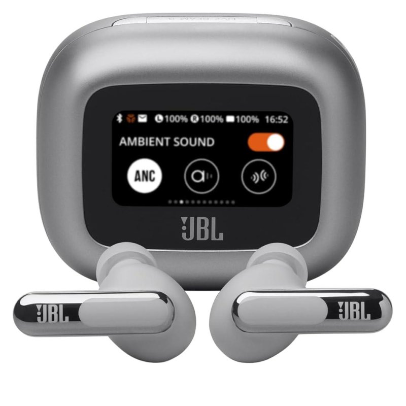 JBL Live Beam 3 True Wireless Earbuds SILVER