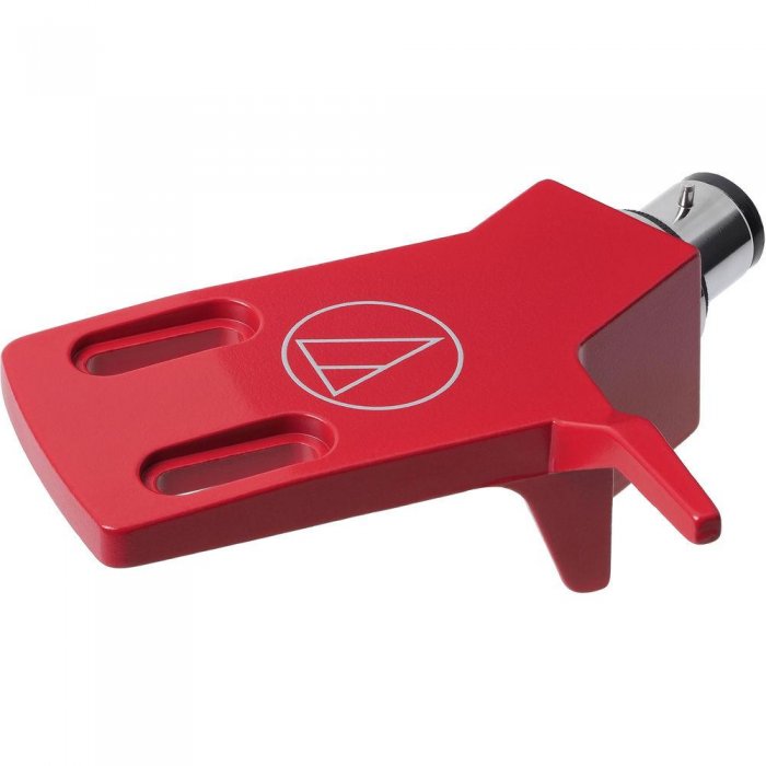 Audio Technica AT-HS3 Universal Angled Phono Headshell for AT-LP3 VIVID RED - Click Image to Close