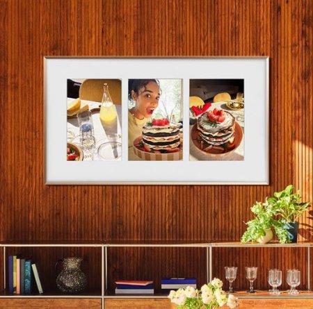 Description image for Samsung QN55LS03FAFXZC 55-Inch Frame QLED 4K Art Mode Vision AI Smart TV [2025]