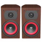 Cerwin Vega LA14 4-Inch 2-Way Bookshelf Speaker (Pair) EXPRESSO
