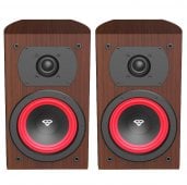 Cerwin Vega LA14 4-Inch 2-Way Bookshelf Speaker (Pair) EXPRESSO
