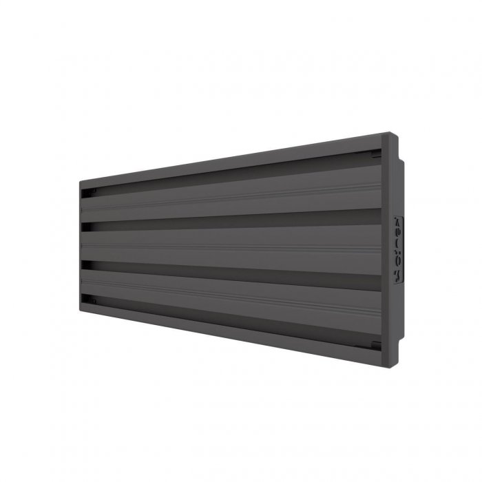 Kanto MB-E48 Menu Board Extrusion for Ceiling Wall Mount 48cm, BLACK - Click Image to Close