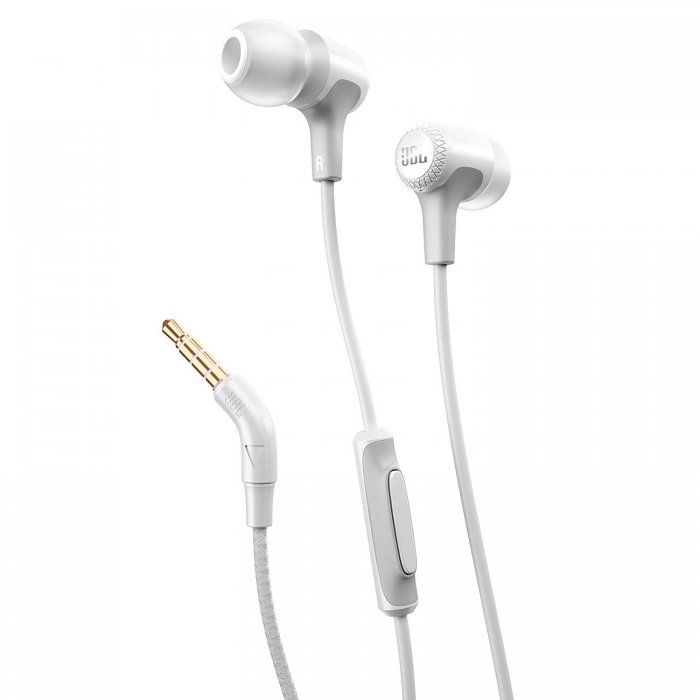 JBL E15 In-Ear Headphones WHITE - Click Image to Close