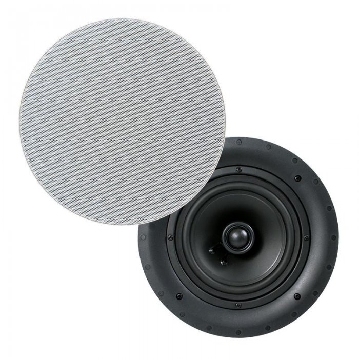 OMAGE QLC6.5 In-Ceiling 6.5 " Magnetic Grills speaker Pair - Click Image to Close