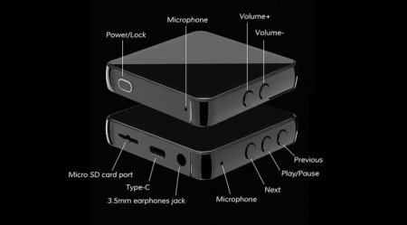 Description image for HiBy R2 HiFi Lossless Digital Audio Player
