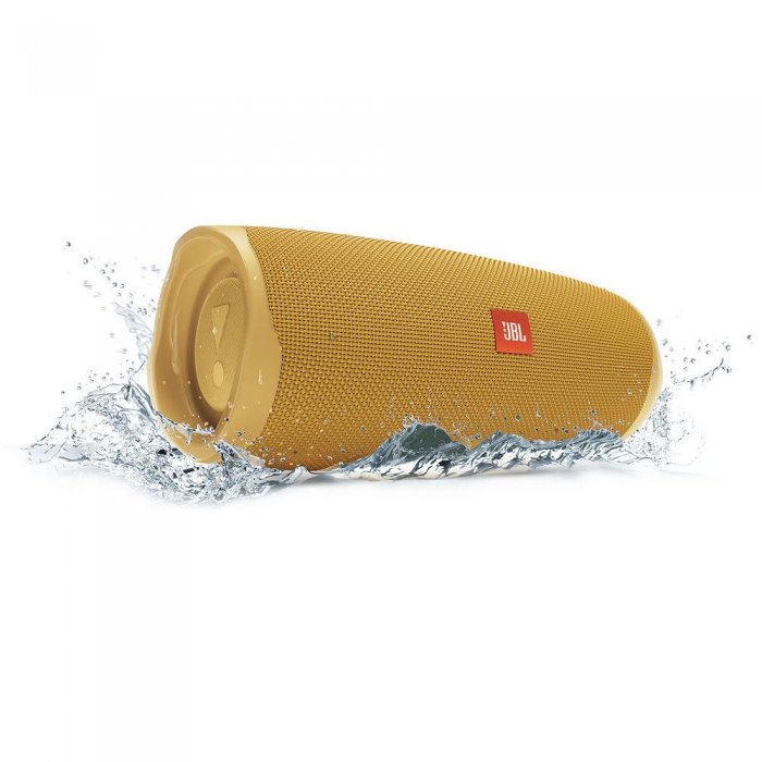 JBL Charge 4 Portable Bluetooth Wireless Speaker MUSTARD YELLOW - Click Image to Close