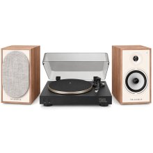 JBL Spinner BT & Triangle Borea BR03 Connect Powered Vinyl Stereo System Bundle GOLD/BLACK / LIGHT OAK