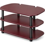 Tech-Craft BET32M 32-Inch Three-Tier Audio Video TV Stand MAHOGANY