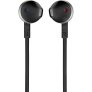 JBL Tune 205 Wired Earbud Headphones with Mic BLACK