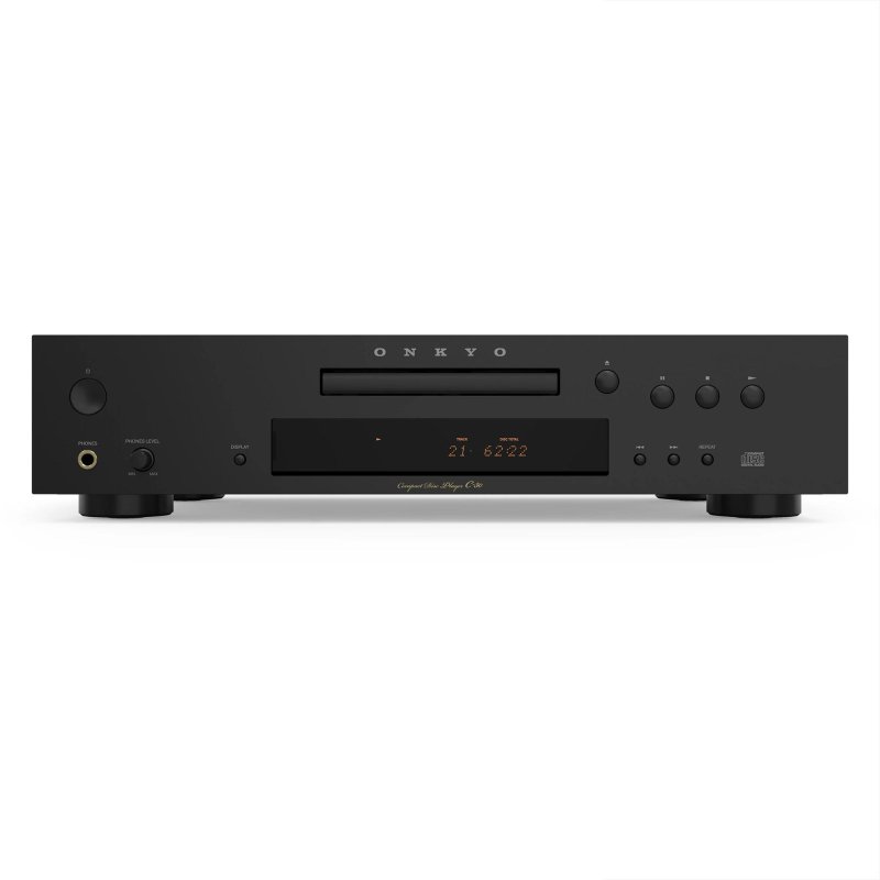 Onkyo C30B Icon CD Player High Precision CD Player with VLSC Technology Aluminum Hi Fi Component BLACK