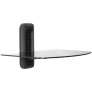 Omnimount OWS22 16"-42" Single Shelf AV Wall Mount BLACK