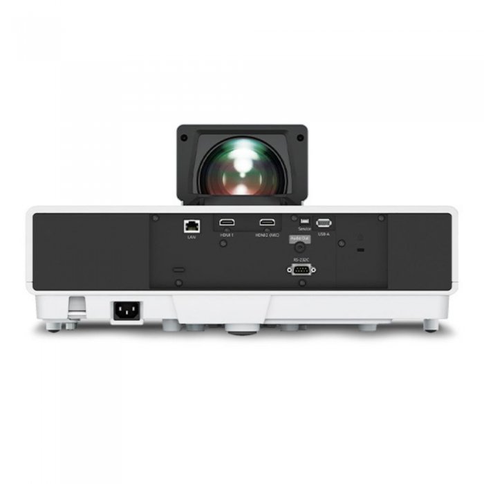 Epson EpiqVision Ultra LS500 4K PRO-UHD Laser Projection 100" TV LS500WATV100EP WHITE - Click Image to Close