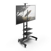Kanto MTM82PL2 Mobile TV Mount for 50-82 Inch Tv's BLACK