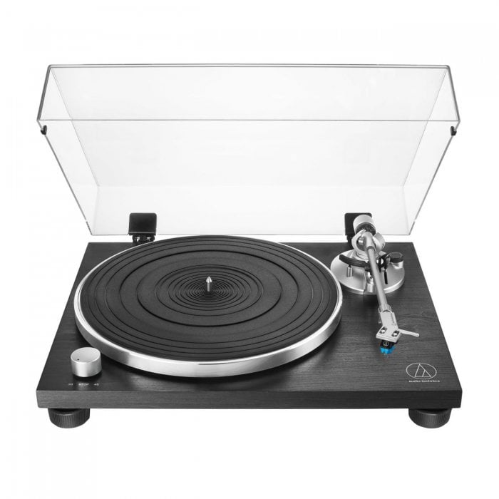Audio-Technica AT-LPW30 Fully Manual Belt-Drive Turntable BLACK WOOD - Click Image to Close