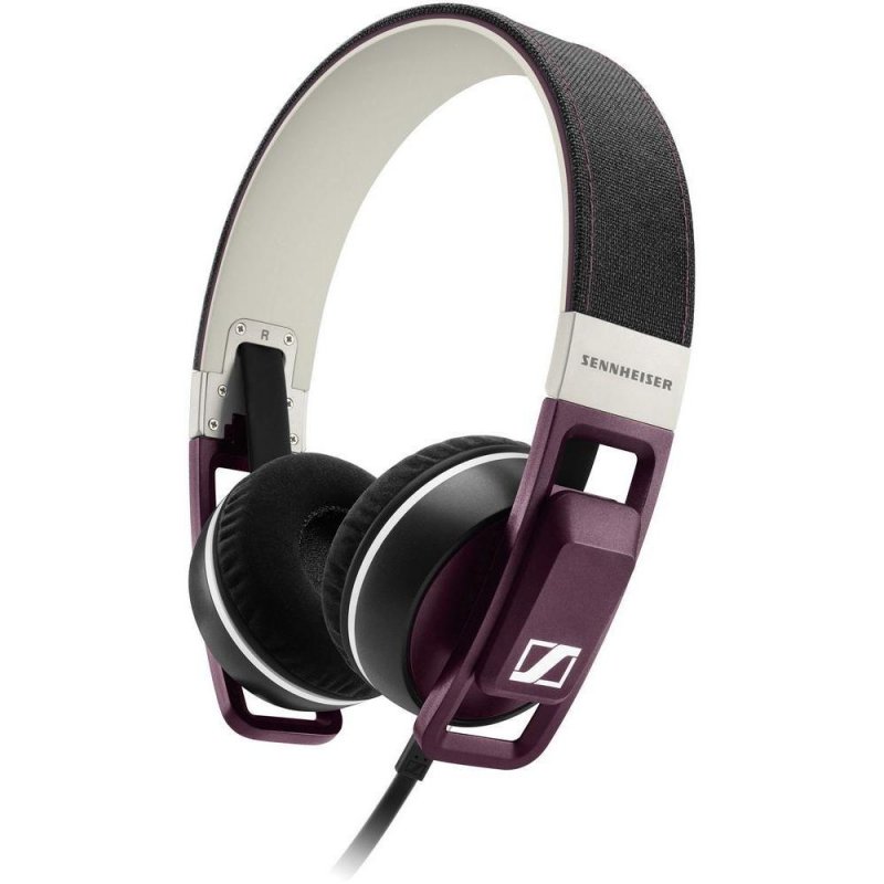 Sennheiser URBANITE XL On-Ear Earphones for iOS iPad/iPhone PLUMB