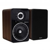 Elipson Prestige Facet 6B Bluetooth Speaker (Pair) WALNUT - Open Box