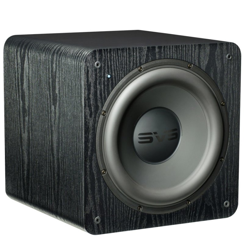 SVS SB-2000 500 Watt DSP Controlled 12" Compact Sealed Subwoofer BLACK ASH