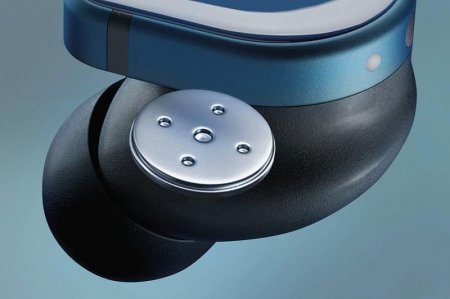 Description image for Master & Dynamic MW08 SPORT Sport Glass Truly Wireless Earphones Kevlar Case BLUE - Open Box