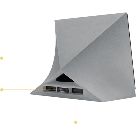Description image for Master & Dynamic MA770 Wireless Sculptured Speaker BLACK
