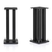 NorStone Stylum Square Speakers Stands (Pair) BLACK SATIN