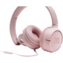 JBL Tune 500 On-Ear Headphones with One-Button Remote/Mic PINK