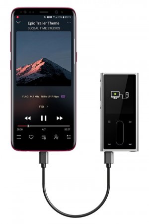 Description image for FiiO M3K Portable High-Res Audio Player BLACK