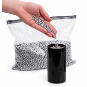 NorStone Acoustic Metal Beads 3kg Anti Vibration Fill 2x1.5kg 2 to 4mm Steel Shot for Speaker Stands and Hi Fi Racks