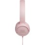 JBL Tune 500 On-Ear Headphones with One-Button Remote/Mic PINK