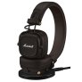 Marshall Major V Wireless On-Ear Headphones Bluetooth BROWN