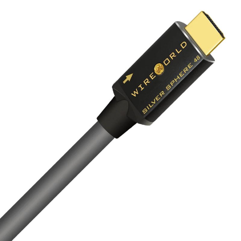 Wireworld SSP48 Silver Sphere 48 HDMI Audio Cable 6.5ft (2M)