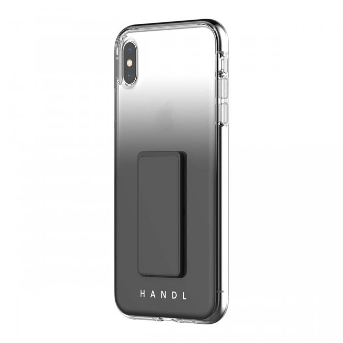 Handl HD-AP06OMBK IML Case for iPhone X/XS - BLACK OMBRE - Click Image to Close