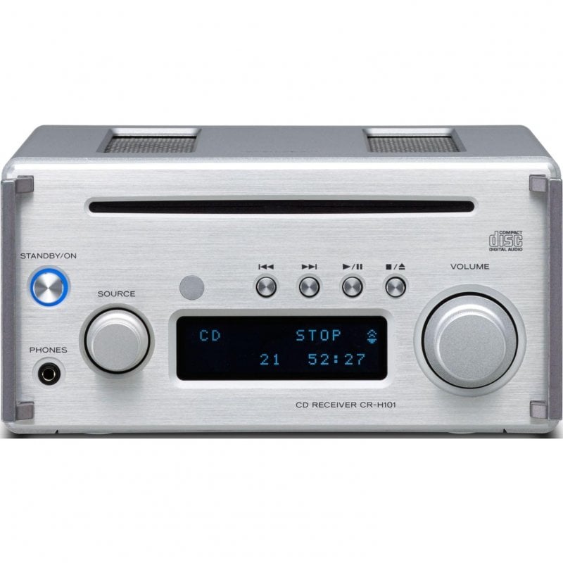 Teac CR-H101-S Receiver with CD, USB DAC, Bluetooth SILVER