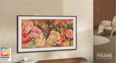 Description image for Samsung QN55LS03DAFXZC 55-Inch The Frame QLED 4K Art Mode Smart TV [2024]