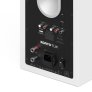 Kanto Living TUK 2nd Gen (2nd Gen) 260 W Premium Powered Speaker System with Bluetooth 5.4 Dual RCA and USB-C Inputs MATTE WHITE W/ ALUMINUM