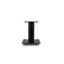 Norstone Stylum S 11-Inch Audiophile Epoxy-Lacquered Steel Speaker Stands (Pair) BLACK