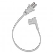 Flexson Short Power Cable 13.7" for SONOS PLAY:1 WHITE