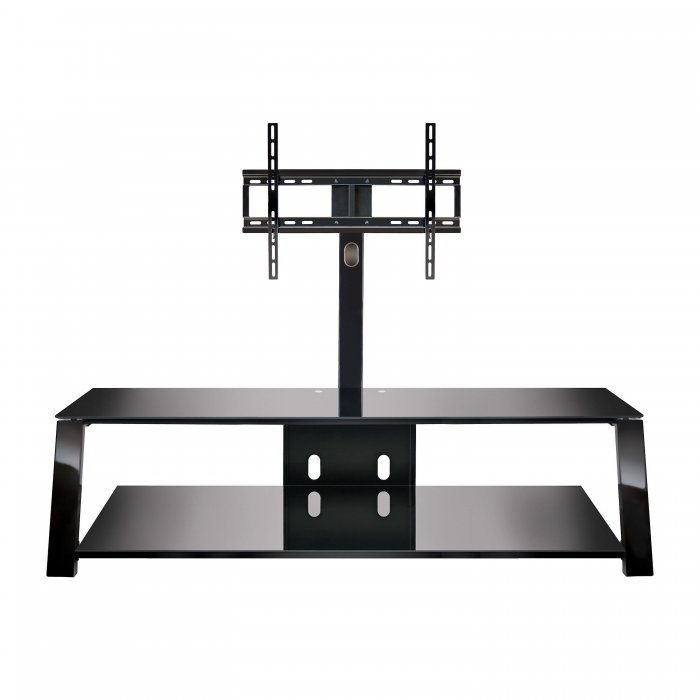 Bell'O TP4463 Triple Play 63-Inch TV Stand for TVs up to 70-Inch BLACK - Click Image to Close