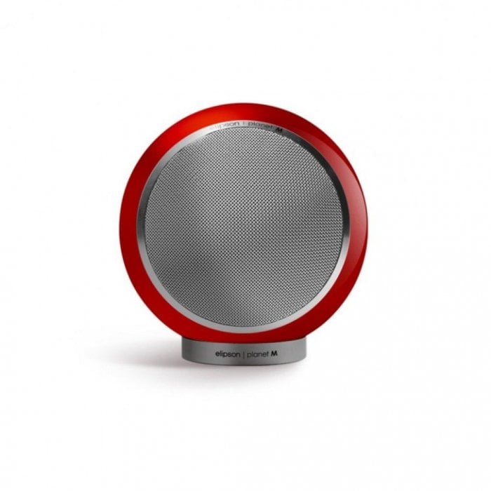 Elipson Planet M Spherical Bookshelf Speaker (Each) RED - Click Image to Close