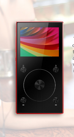 Description image for FiiO X3 III Portable High-Resolution Lossless Music Player w Bluetooth 4.1 (3rd Gen) RED