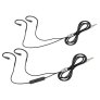 AKG N40 High-Resolution In-Ear Headphones with 3 Button Universal Remote SILVER
