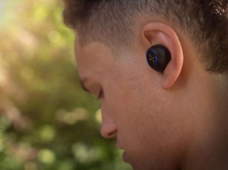 Description image for Klipsch S1 True Wireless In-Ear Earbuds with Case BLACK