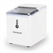 Frigidaire Countertop Compact Ice Maker with 26lbs Capacity Production per Day WHITE