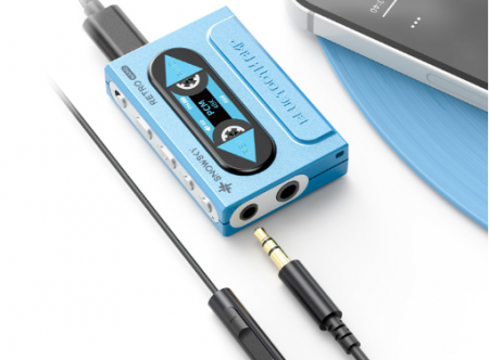 Description image for FiiO Retro Nano Bluetooth DAC and Headphone Amplifier BLUE