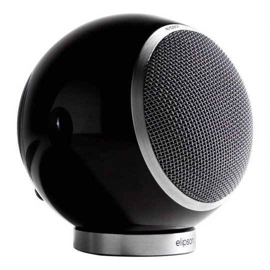 Elipson Planet L Spherical Bookshelf Speaker (Each) BLACK