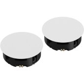 Sonos by Sonance INCL8WW1 8" In-Ceiling Architectural Speakers (Pair) WHITE