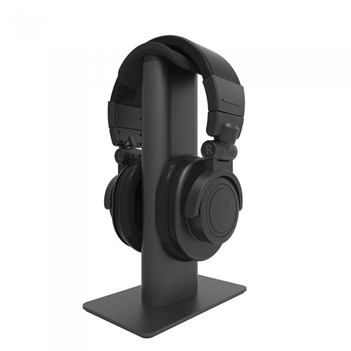 Kanto H2 Headphone Stand Large BLACK - Click Image to Close